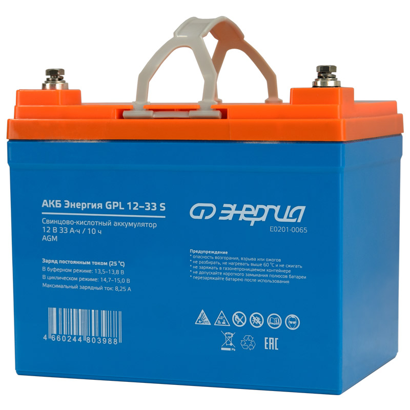 АКБ Энергия GPL 12–33 S